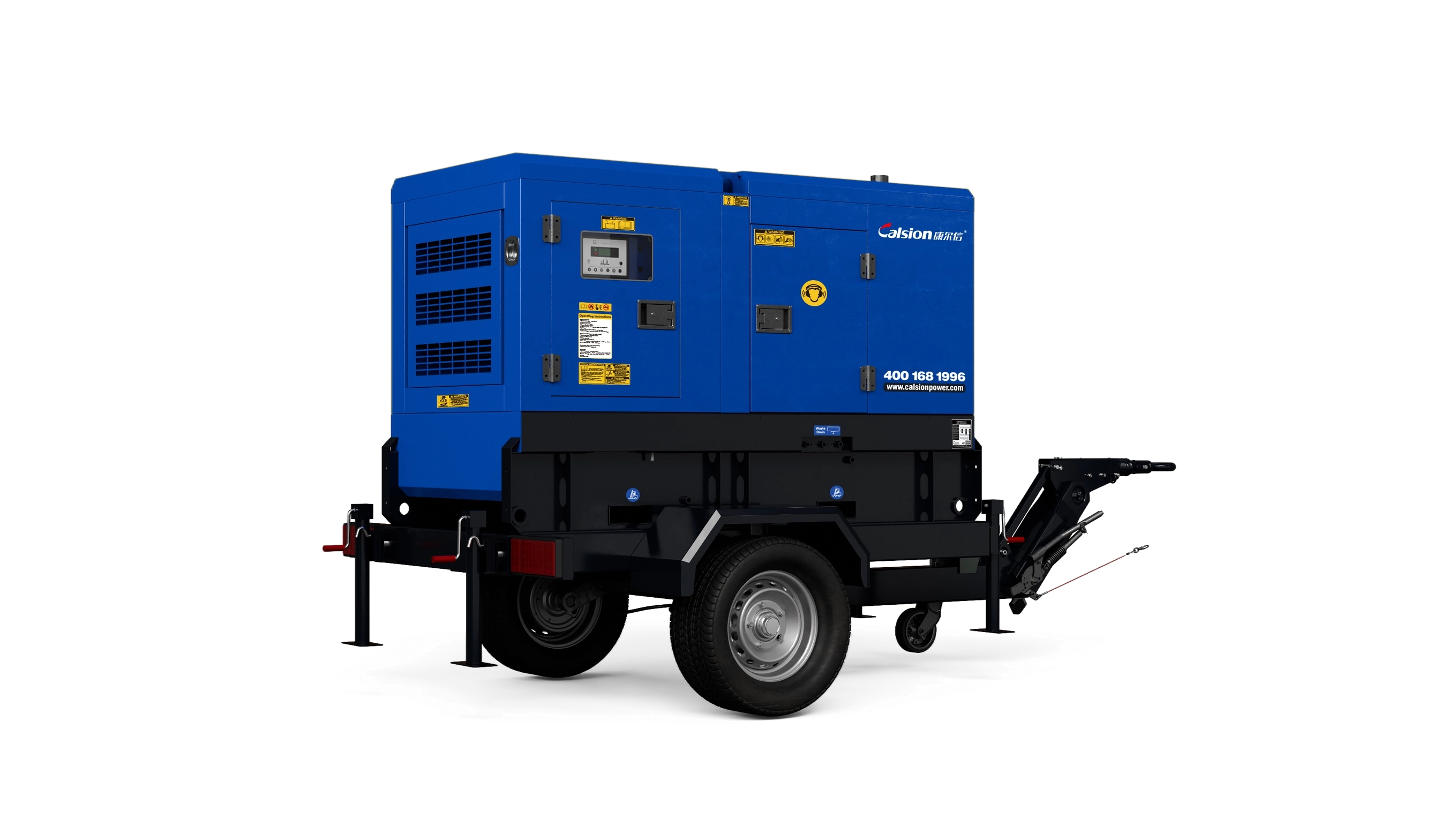 Trailer-Mounted Generator | Towable | Calsion